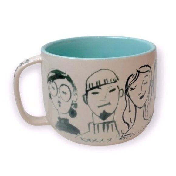 Anthropologie Other - Anthropologie People Person Faces  Mug